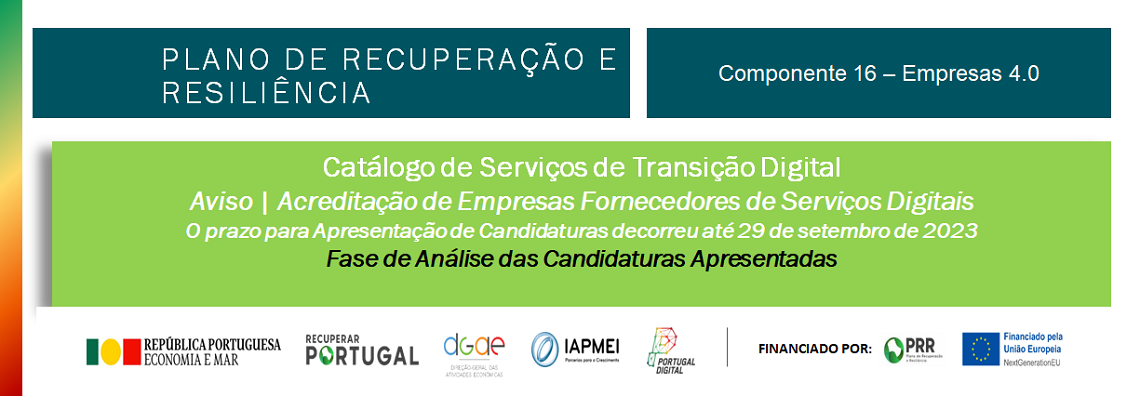 Catálogo de Serviços de Transição Digital 