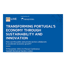 Conferência “Transforming Portugal’s Economy Through Sustainability and Innovation”