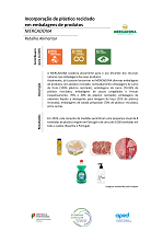 Incorporação de plástico reciclado em embalagens de produtos Incorporação de plástico reciclado em embalagens de produtos