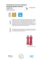 Substituição de rótulo dos iogurtes líquidos Continente Substituição de rótulo dos iogurtes líquidos Continente